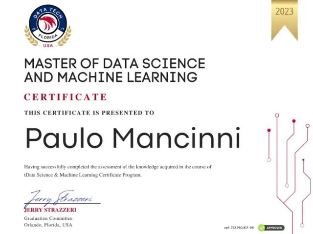 Certificado de 6 horas